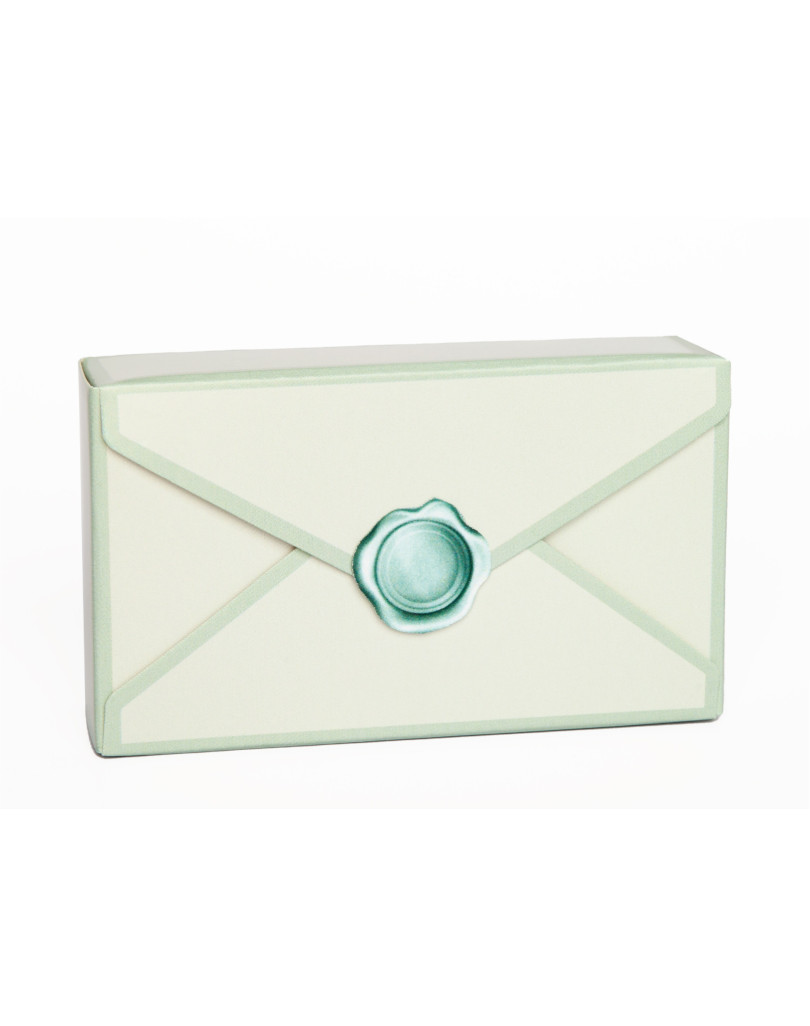 Astuccio Verde con bollino adesivo