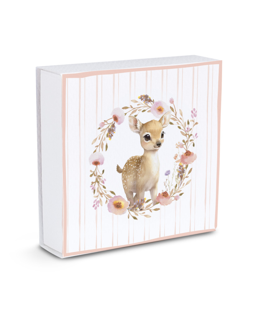 Scatola Quadrata tipo fiammifero, con divisore interno 2 scomparti