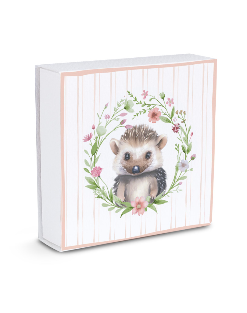 Scatola Quadrata tipo fiammifero, con divisore interno 2 scomparti