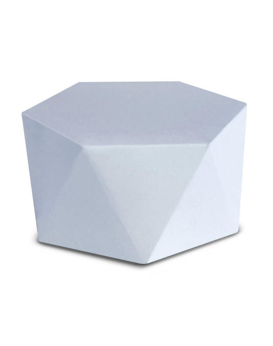 Astuccio Prisma esagonale grande di colore Carta da zucchero