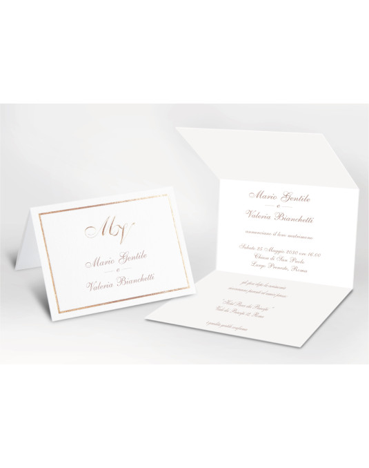 Annuncio Matrimoniale personalizzabile per Couvette