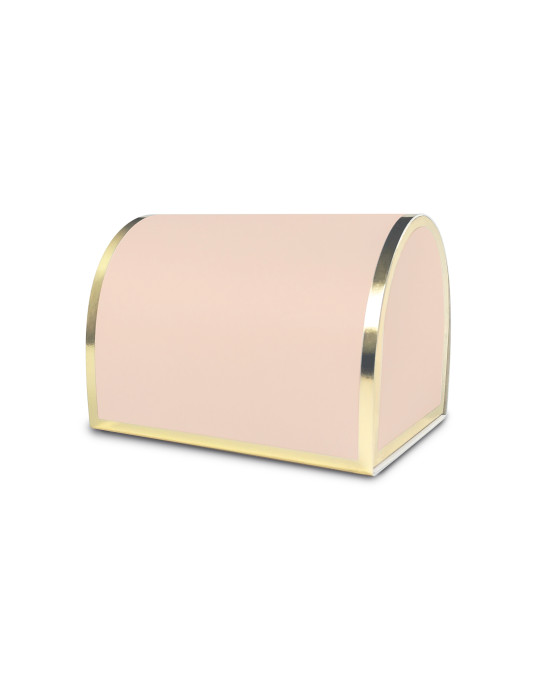 Astuccio Couvette grande di colore cipria personalizzabile