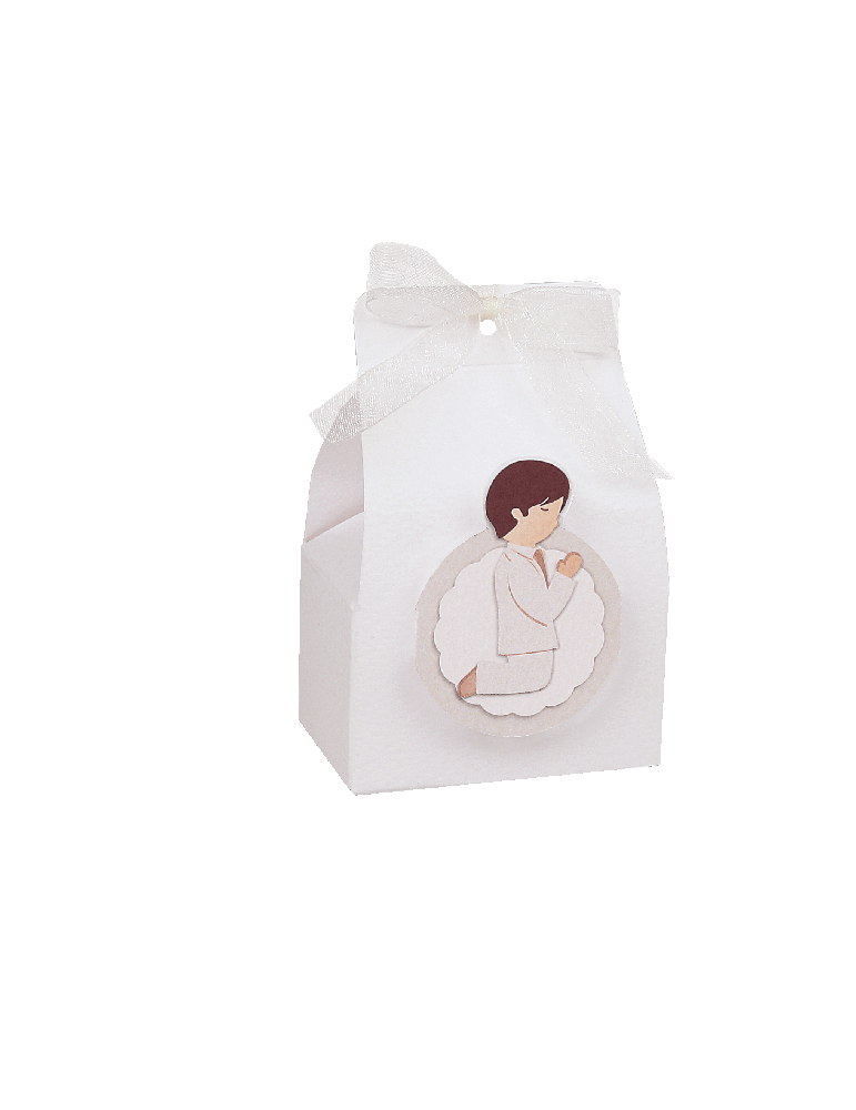 Scatolina con due fori con bollino Bimbo