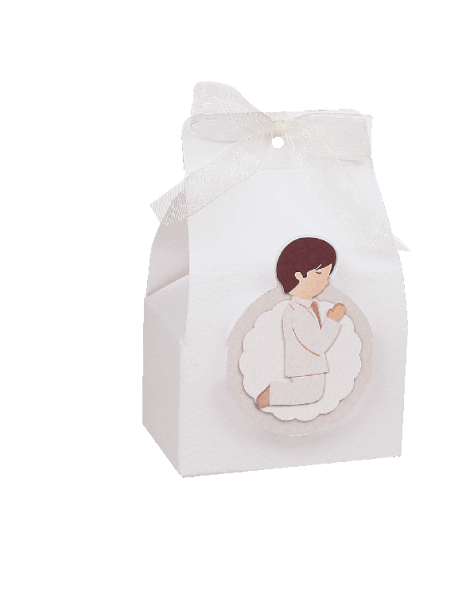 Scatolina con due fori con bollino Bimbo