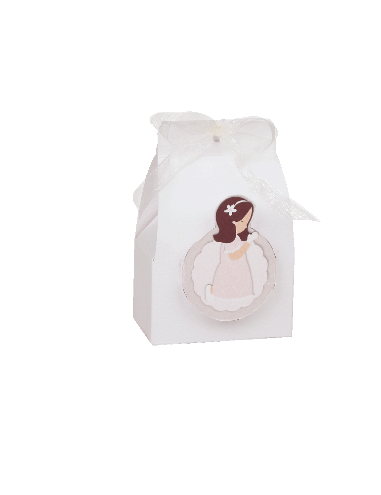 Scatolina con due fori con bollino Bimba