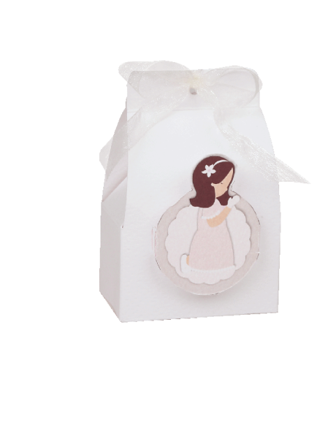 Scatolina con due fori con bollino Bimba