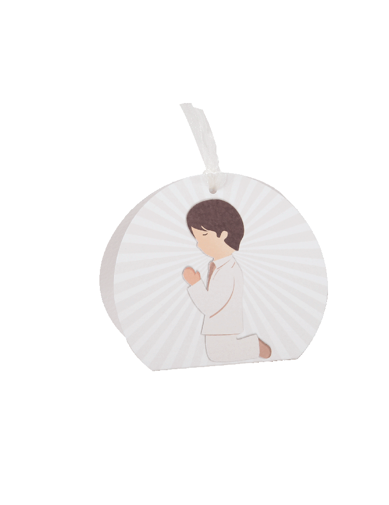 Scatolina rotonda automontante con Bimbo