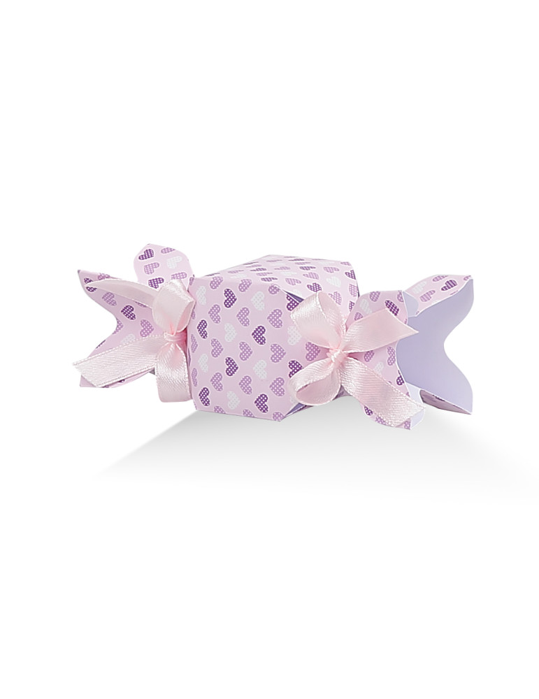 Caramella Cuori Rosa/Lilla