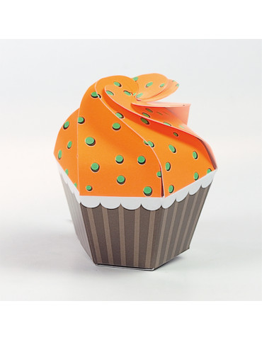 Cupcake arancio/verde