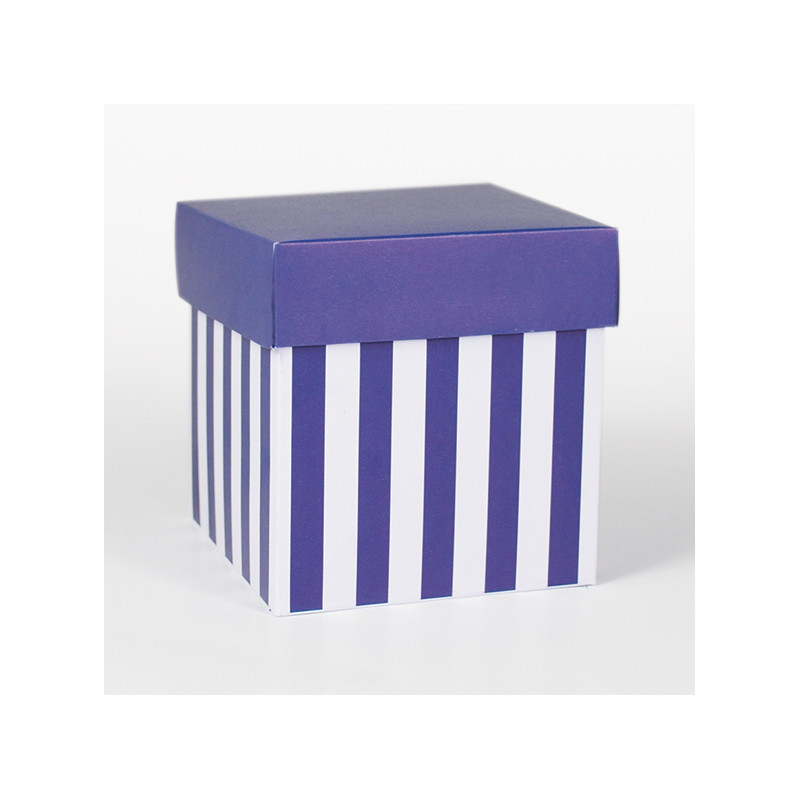 Scatolina fondo e coperchio blu