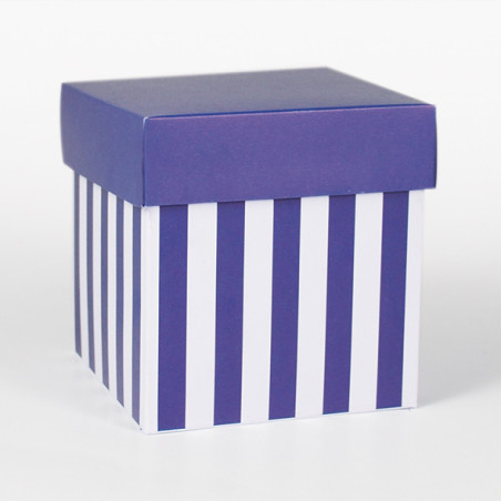 Scatolina fondo e coperchio blu