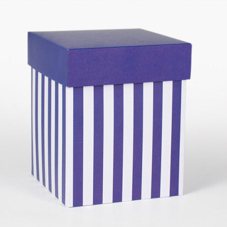 Scatolina fondo e coperchio blu